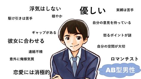 AB型男性の恋愛における遊びと本命の違い